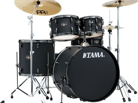 Tama Imperialstar 5-Piece Complete Drum Set - Blacked Out Black Online Sale