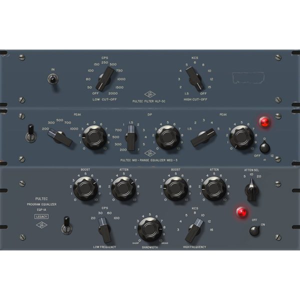 Universal Audio Pultec Passive EQ Collection Fashion