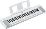 Yamaha Piaggero NP-15 Entry-Level 61-Key Portable Piano - White Online