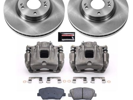 Power Stop 10-12 Hyundai Santa Fe Front Autospecialty Brake Kit w Calipers Online Sale