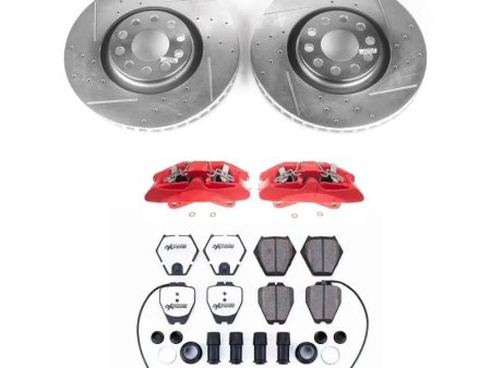 Power Stop 00-02 Audi S4 Front Z26 Street Kit w Cals For Cheap