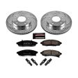 Power Stop 87-94 Oldsmobile Cutlass Cruiser Front Z23 Evolution Sport Brake Kit Online