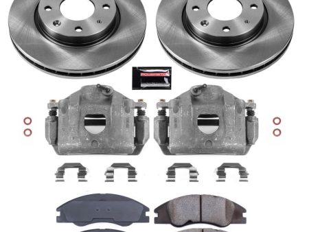 Power Stop 04-09 Kia Spectra Front Autospecialty Brake Kit w Calipers Cheap