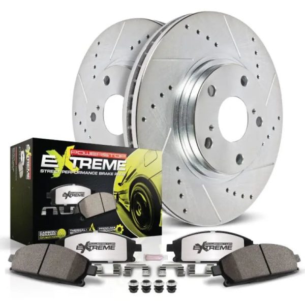 Power Stop 00-04 Audi A6 Quattro Front Z26 Street Warrior Brake Kit Online