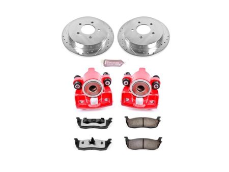 Power Stop 00-02 Ford Expedition Rear Z36 Truck & Tow Brake Kit w Calipers For Discount